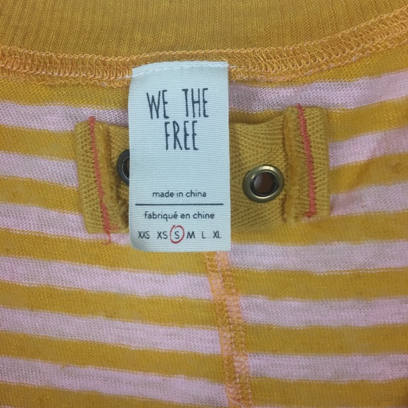 Free People Striped Boxy Tee - Picture 2 of 7